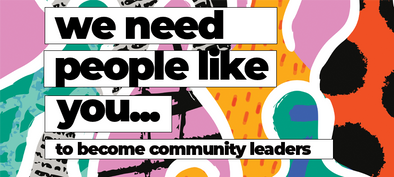 Join our new community leaders programme and shine in your community