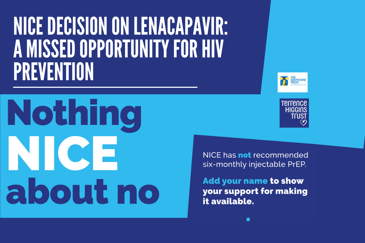 NICE decision on lenacapavir: a missed opportunity for HIV prevention