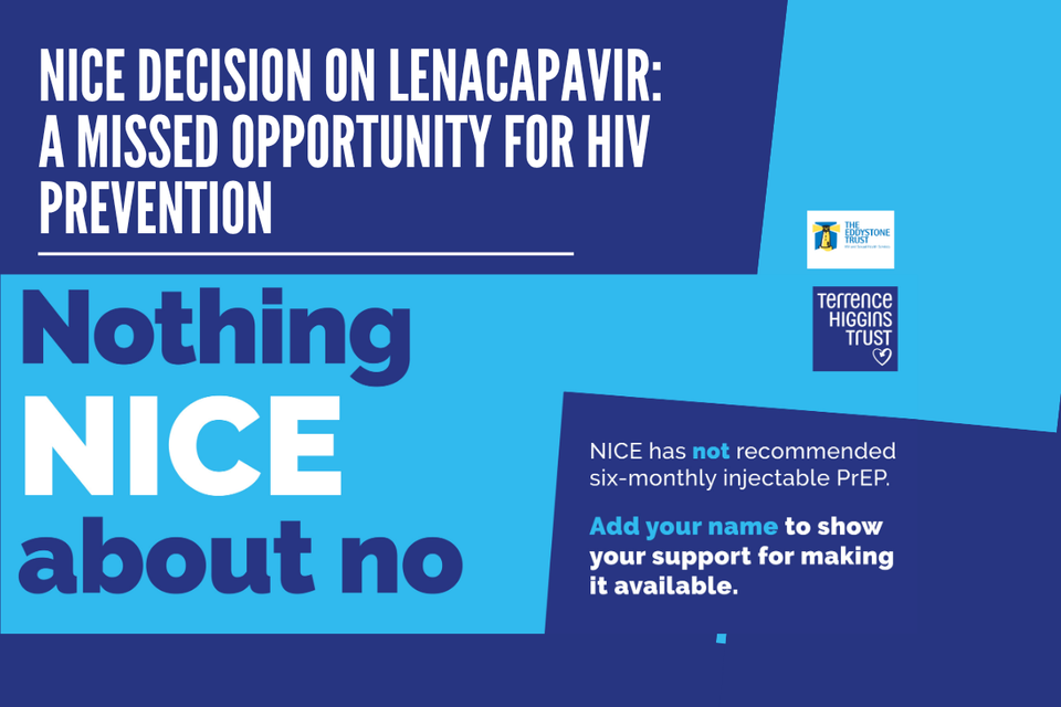 NICE decision on lenacapavir: a missed opportunity for HIV prevention