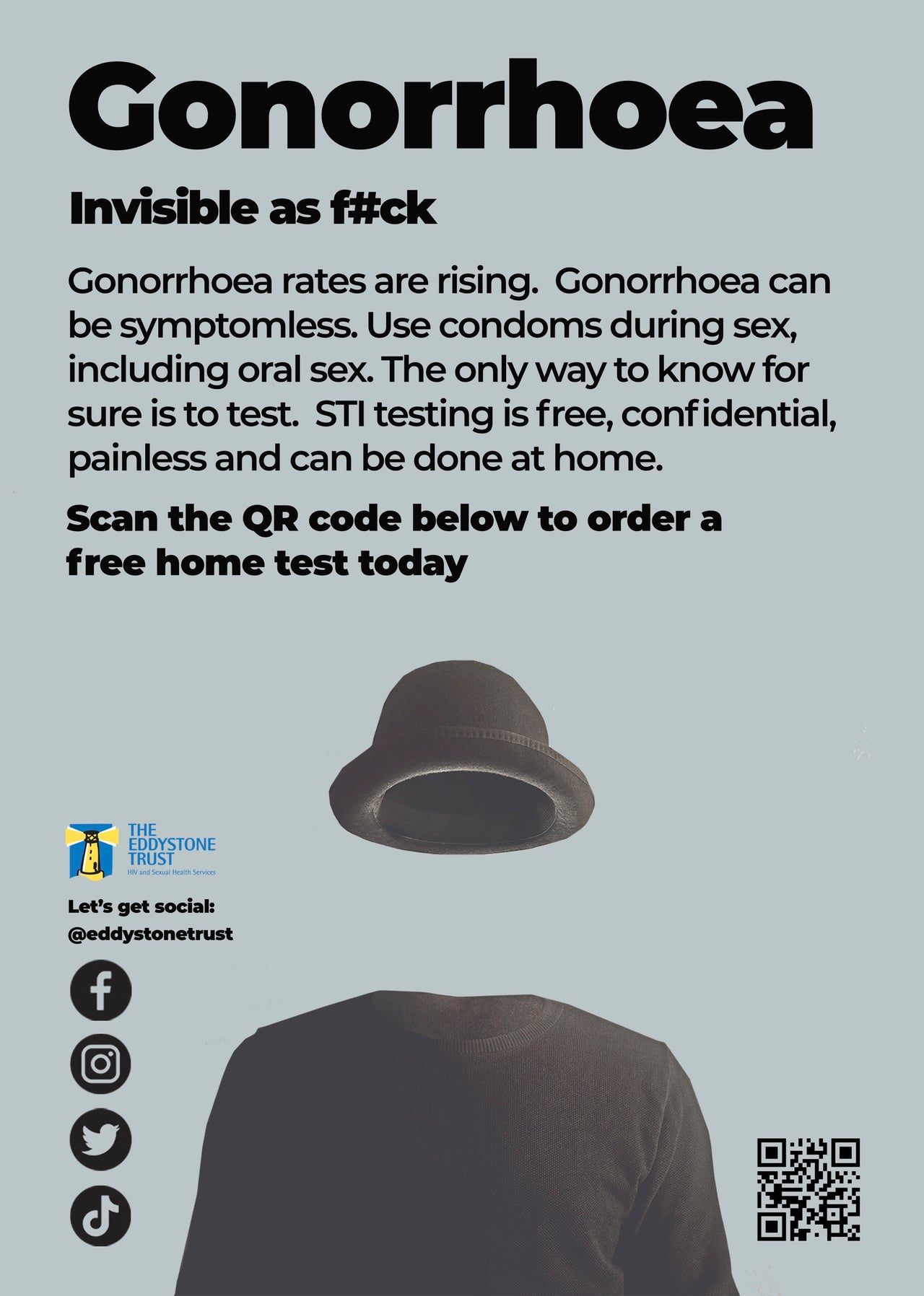 Eddystone Trust Gonorrhoea Plymouth A4 Poster (Digital Download)