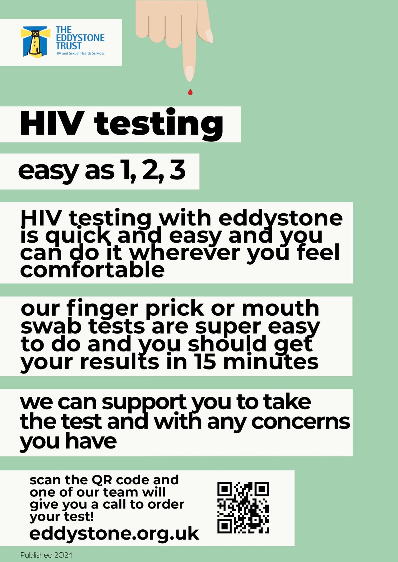 HIV Testing A5 Leaflet (Digital Download)