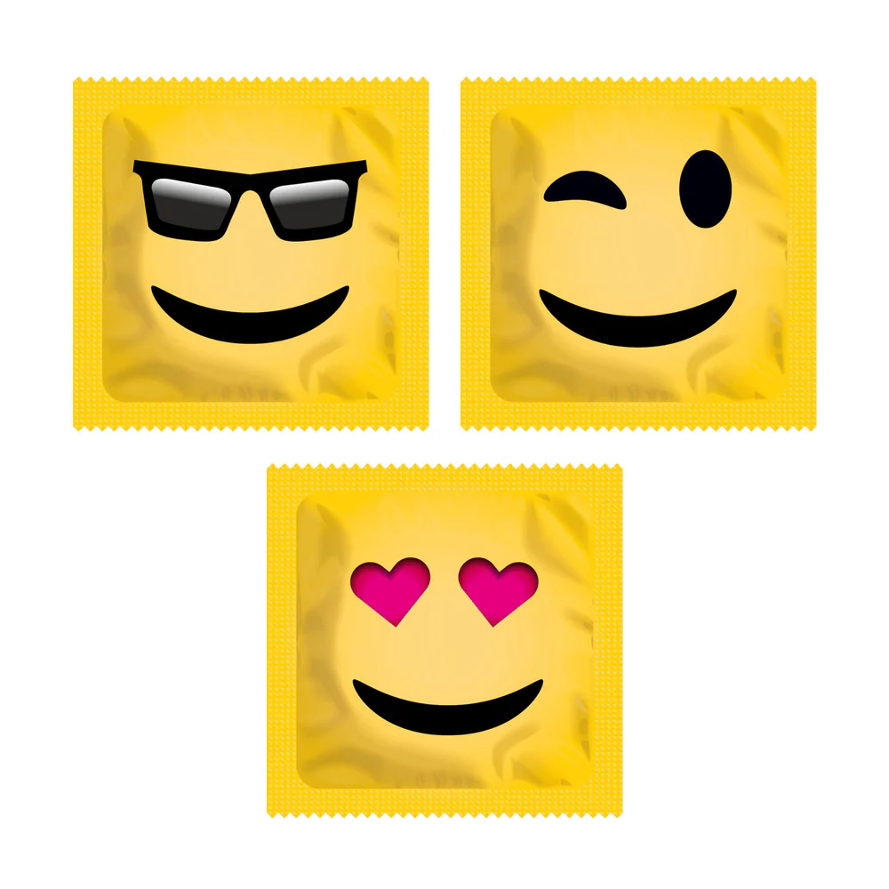 Emoji Condoms packs of 100