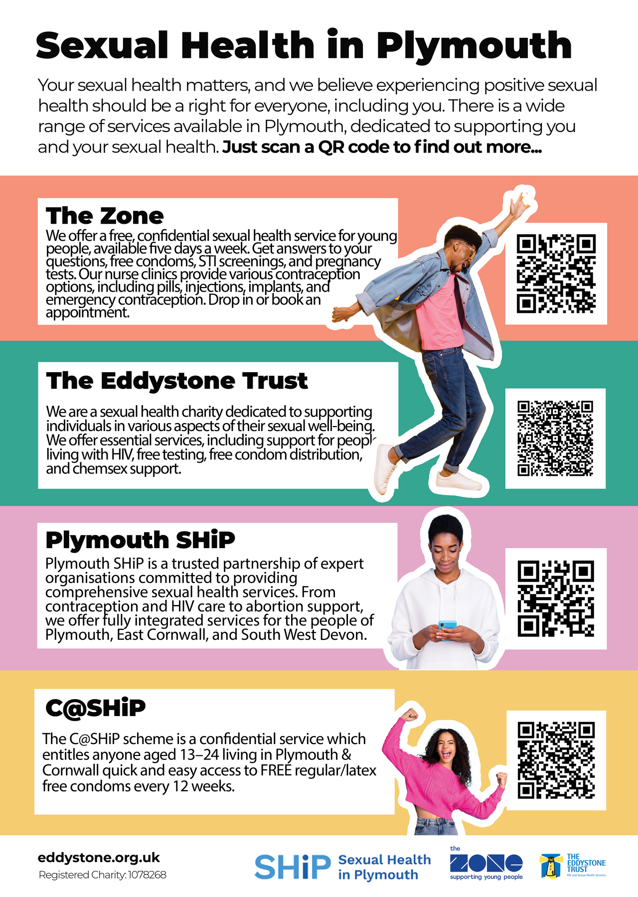 A5 Menu Leaflet for Plymouth with SHiP and The Zone